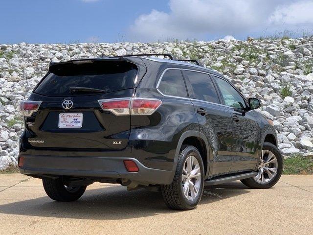 used 2014 toyota highlander fwd xle v6 meridian, ms 39302 for sale in meridian, mississippi