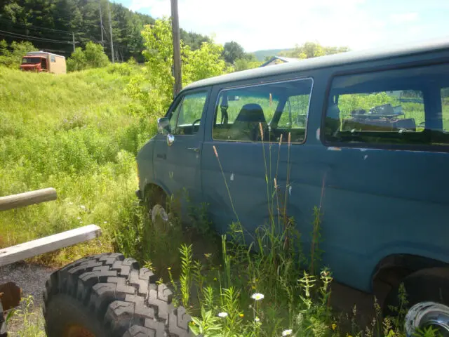 1975 dodge ram 250 window van - from air force low mies slant six