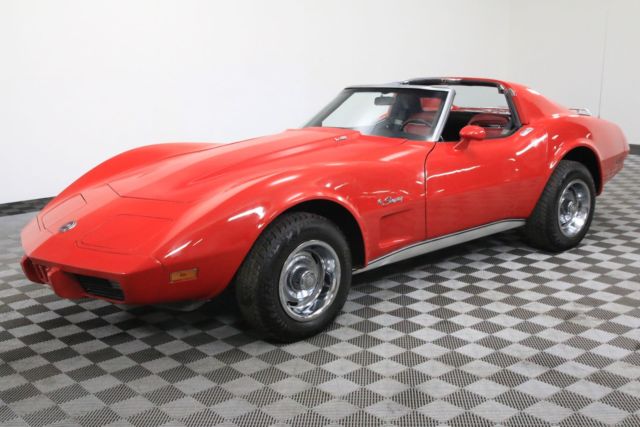 1975 red t-top coupe 383 stroker v8 auto must see!