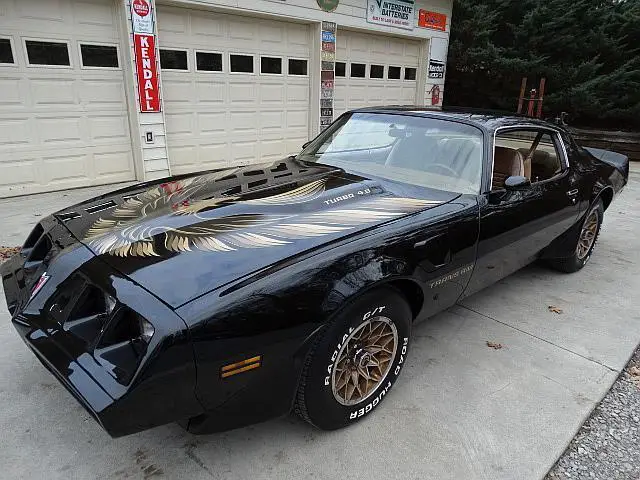1980 pontiac trans am......nice black paint.....4.9 turbo