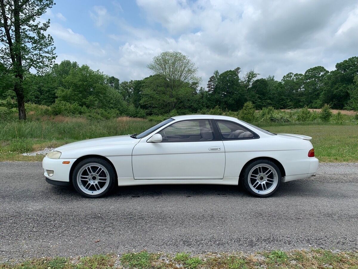 1992 toyota soarer coupe white rwd manual