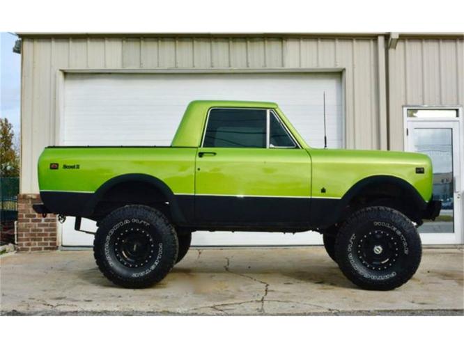 1975 international scout ii in cadillac, michigan