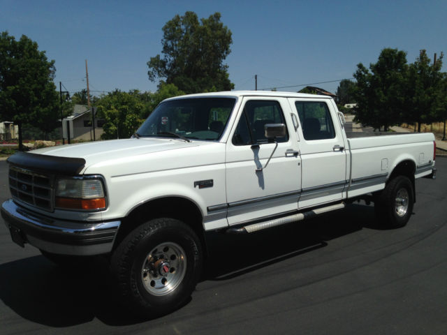 1993 ford f-350 crew cab 4x4 rust free 460v8