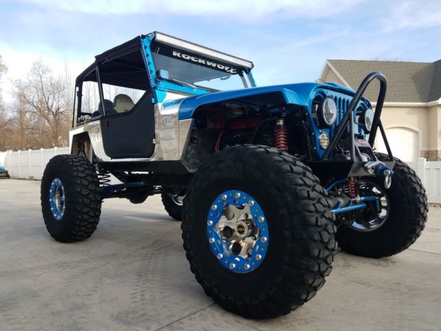 all custom built cj-7 jeep / rock crawler