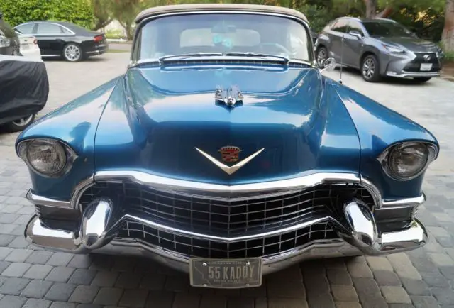 1955 cadillac series 62 2-door convertible rose bowl parade car matching numbers