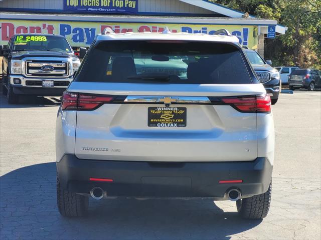 2022 chevrolet traverse lt leather