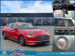 2021 Hyundai Sonata blue