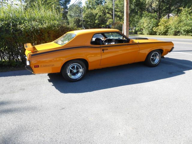 1970 mercury cougar eliminator" tribute" car xr7 base competition gold 351w ,fmx