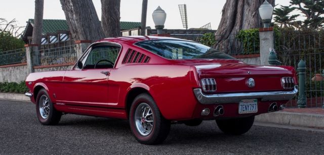 true 1966 mustang gt fastback