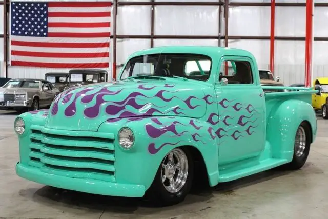 1947 chevrolet pickup 3885 miles aqua pickup truck 355 v8 automatic