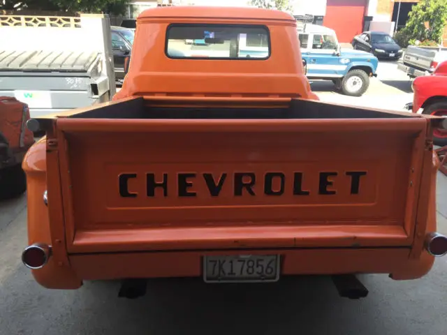 ca style 1957 chevrolet short bed stepside customized pickup great driving truck