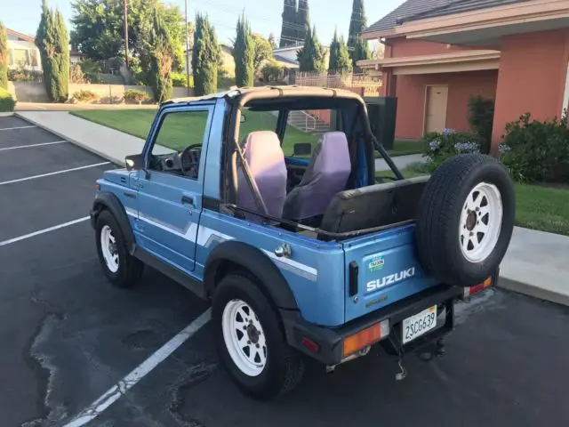 1986 sukuki samurai 4x4