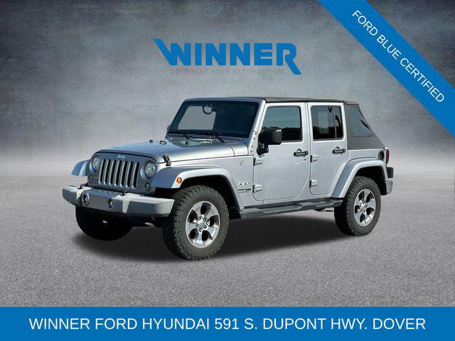 2018 jeep wrangler jk unlimited sahara 4x4