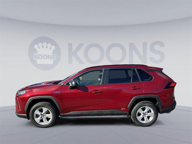 2021 toyota rav4 hybrid le