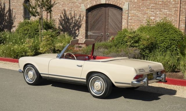 "survivor" 1966 230sl pagoda garaged original paint/interior 100% factory metal