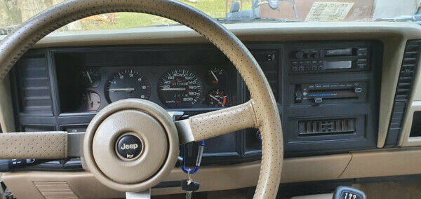 1992 jeep cherokee 2.1l diesel (non-running, clean us title) +huge lot of parts!