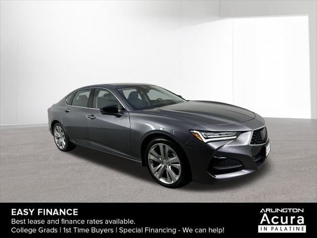 2021 acura tlx technology