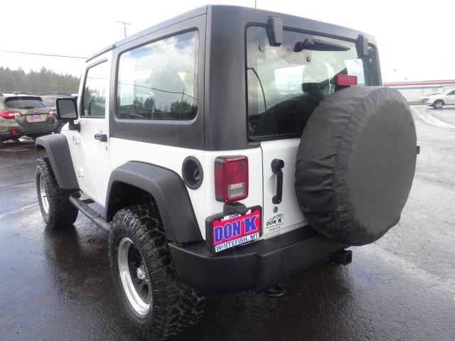 2013 jeep wrangler sport 4x4 sport 2dr suv for sale in whitefish, montana