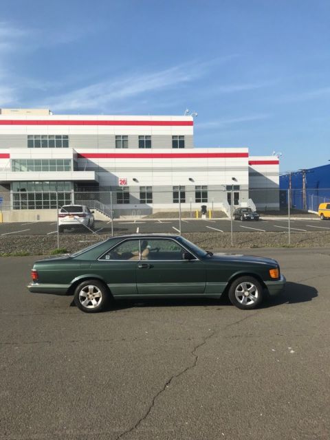 emerald green runs and drives 1991 mercedes benz 560 sec no reserve