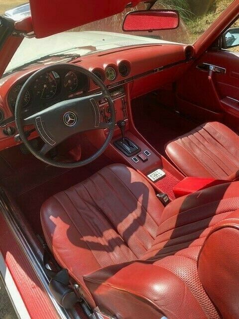 1973 mercedes benz 450sl 2 dr convertible coupe
