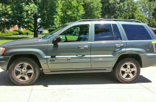 2003 jeep grand cherokee overland in indiana by owner