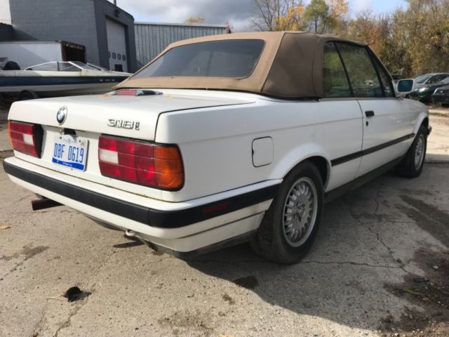 great buy, solid body - winter project 1991 bmw 318 convertible 5 speed