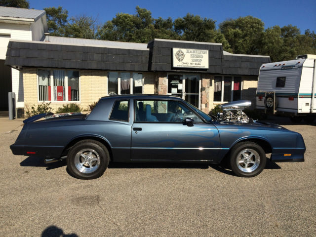 1984 chevrolet monte carlo ss - supersport show car - near mint trailer queen