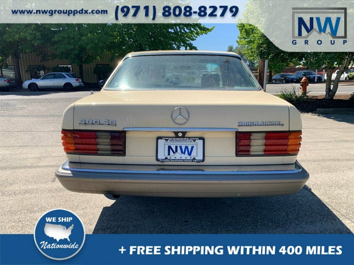 1982 mercedes-benz 300-series 300 sd. beautiful, freshly painted benz!