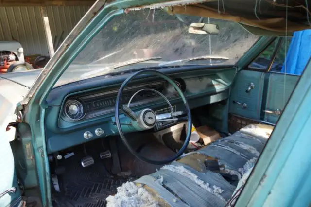 1965 2 door chevrolet biscayne & 1965 chevrolet impala