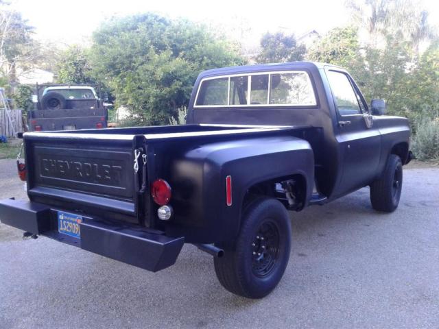 1973 chevy k10 stepside...nice driver...rustfree