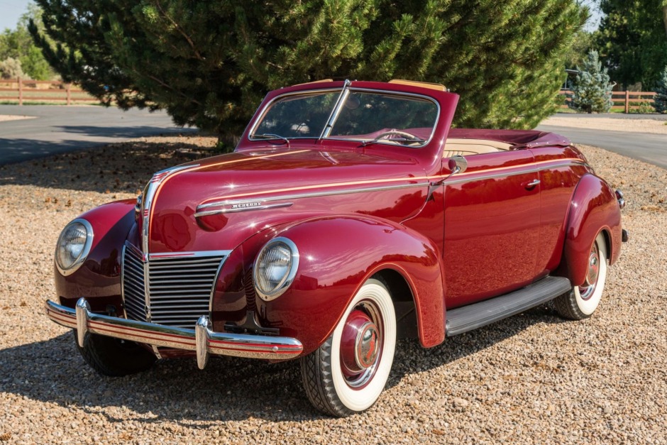 1939 mercury eight convertible