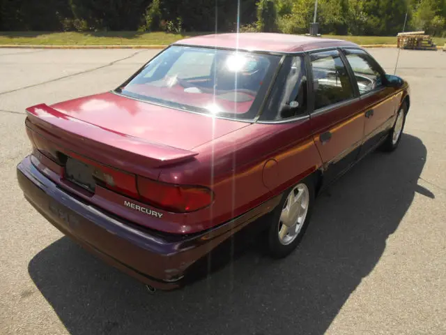 1992 mercury sable sho ls sedan 4-door 3.8l low mileage of 77,732