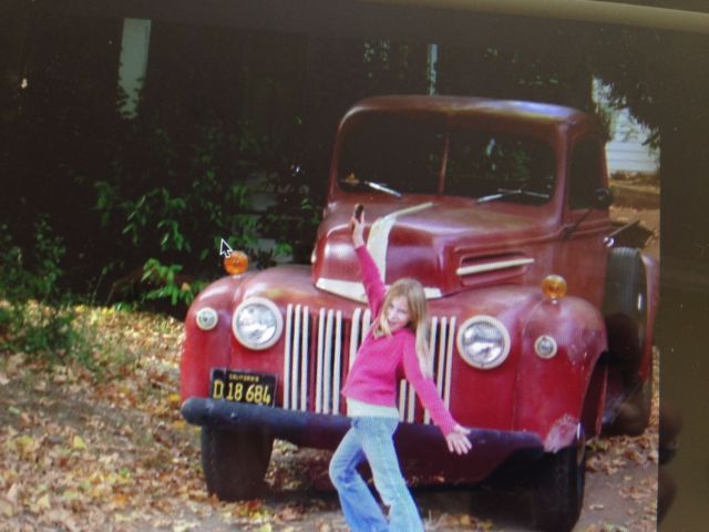 classic 1947 ford truck