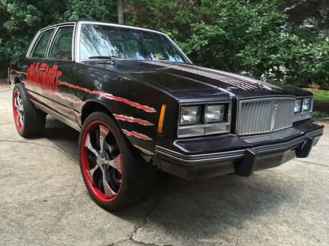 1983 pontiac bonneville on 24inch rims