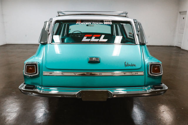 1964 plymouth belvedere wagon fuel injected 59556 miles turquoise station wagon