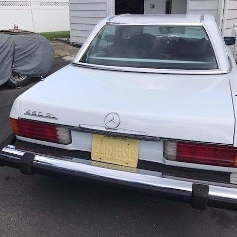 1976 mercedes 450sl v8 automatic convertible w/ hardtop 69k original miles 82