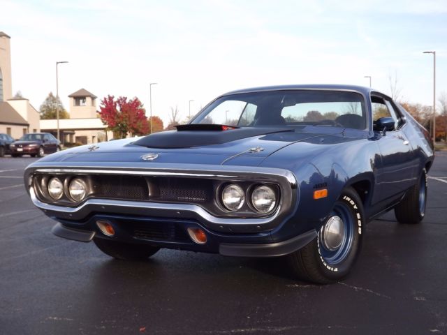 1972 plymouth roadrunner real rm23