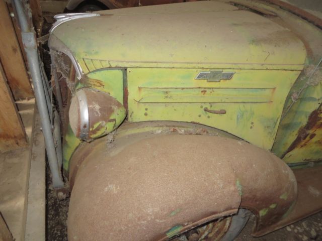 1937 vintage 1/2 ton chevrolet pick up truck