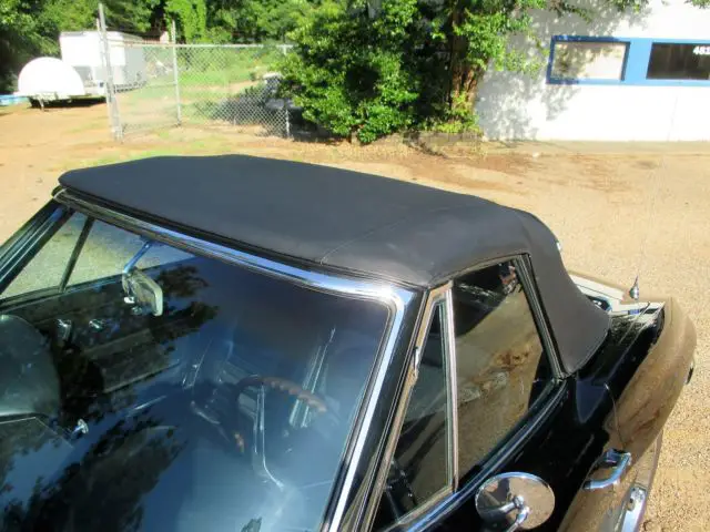 1967 corvette roadster black/black 327/350 a/c – one of one!!