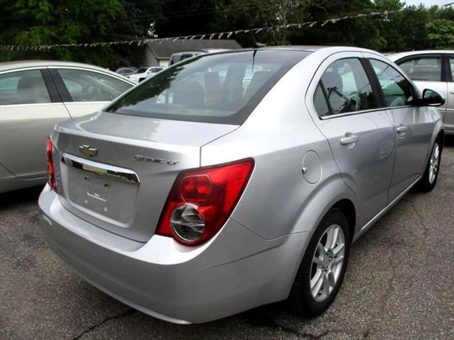 2012 chevrolet sonic 2lt