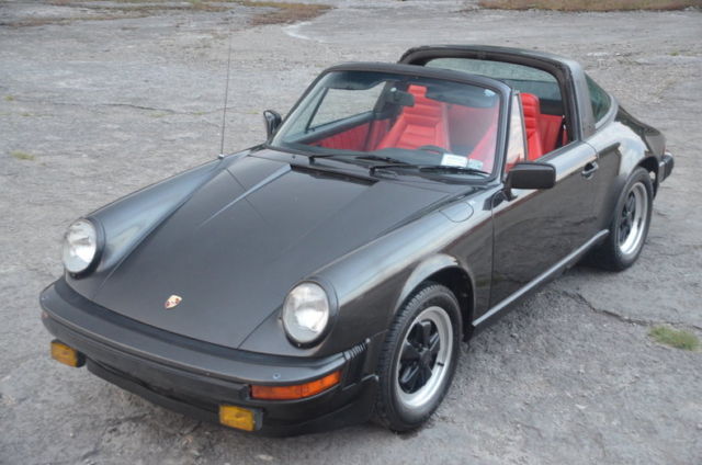 one owner 45425 mile sc targa with records,original paint