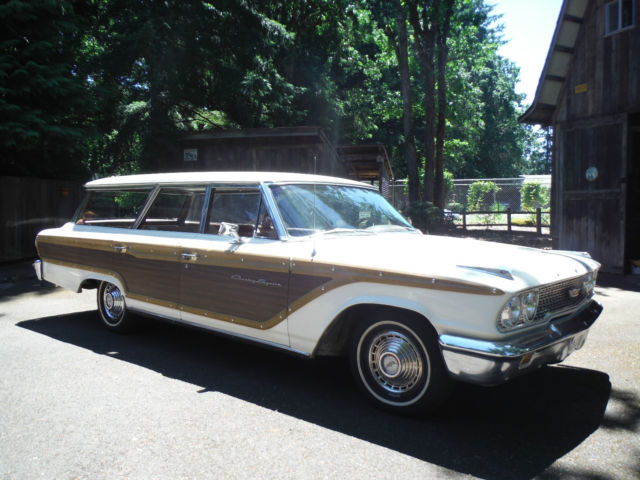 1963 ford country squire 9 person station wagon