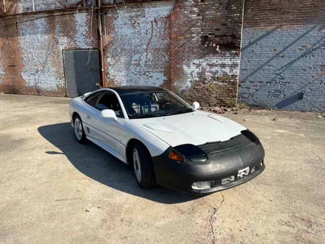 1991 dodge stealth hatchback white r/t turbo free shipping!