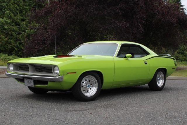 1970 barracuda cuda clone, factory 383 car, well sorted, dyno proven, receipts