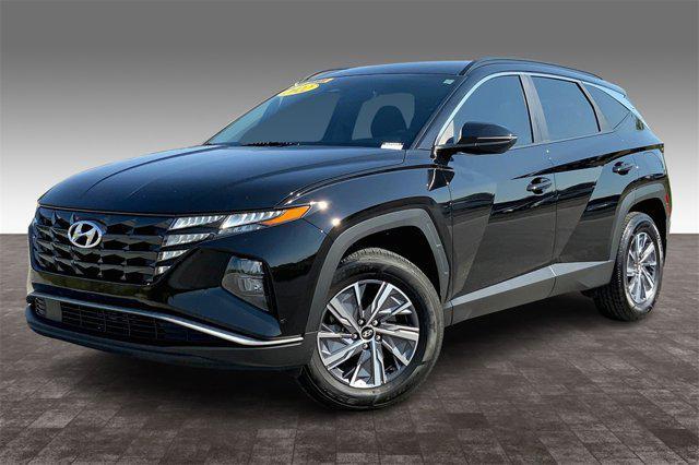 2022 hyundai tucson hybrid blue