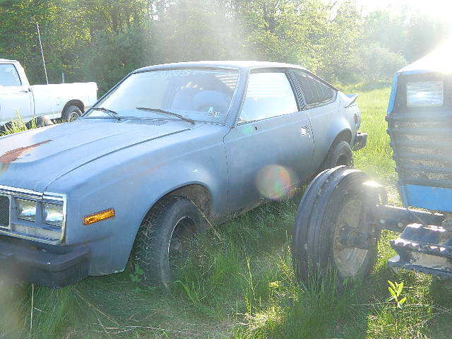 1979 amc amx runs strong 304 4 speed luvers ground effects primer gray