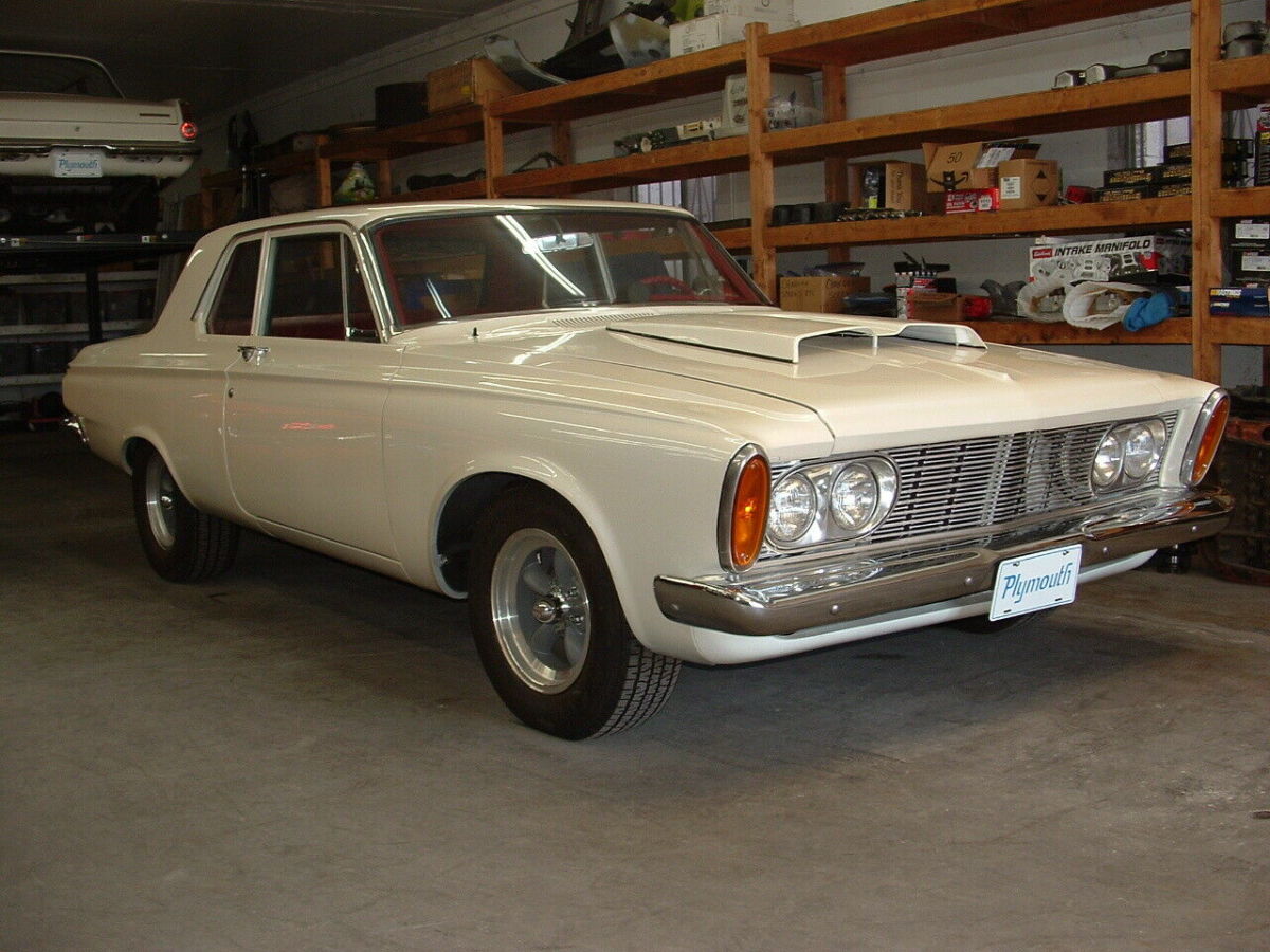 1963 plymouth savoy max wedge richmond 6 speed trans cross ram