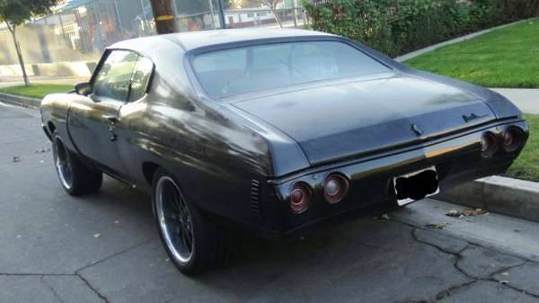 84,127 miles - 71 chevy chevelle ss clone front disk brakes custom wheels