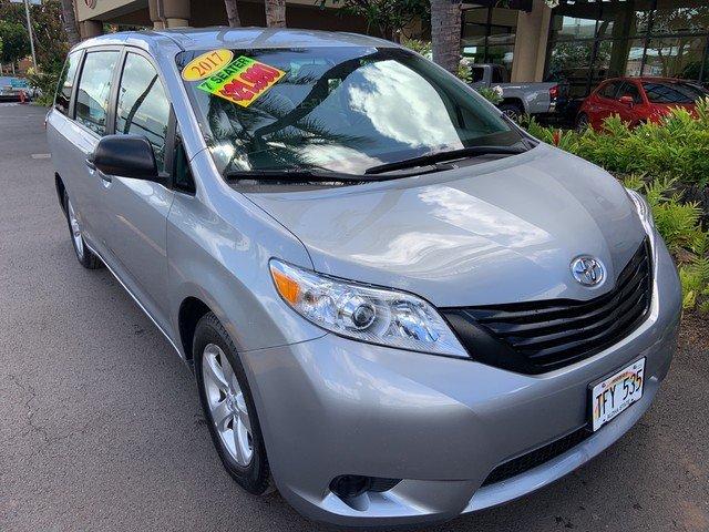 used 2017 toyota sienna l waipahu, hi 96797 for sale in waipahu, hawaii