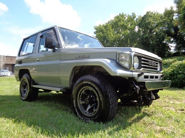 1990 toyota land cruiser 4x4 2 door suv 3.5l diesel low miles perfect no reserve